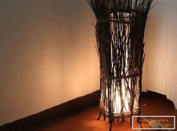 how to make a lamp with your hands at home, photo 2