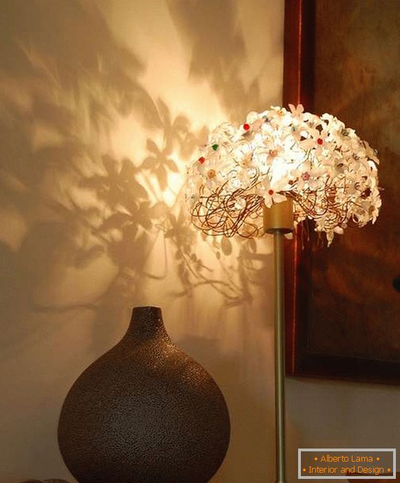 floor lamp by own hands, photo 20