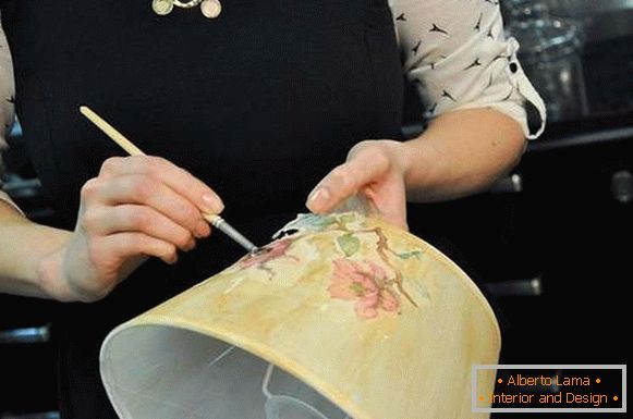 how to update a lampshade for a floor lamp with your own hands, photo 22