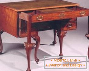 Dressing table with 6 legs