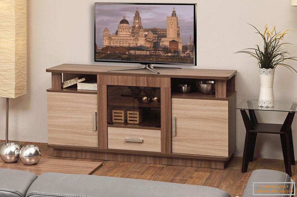 Cabinet for TV with doors