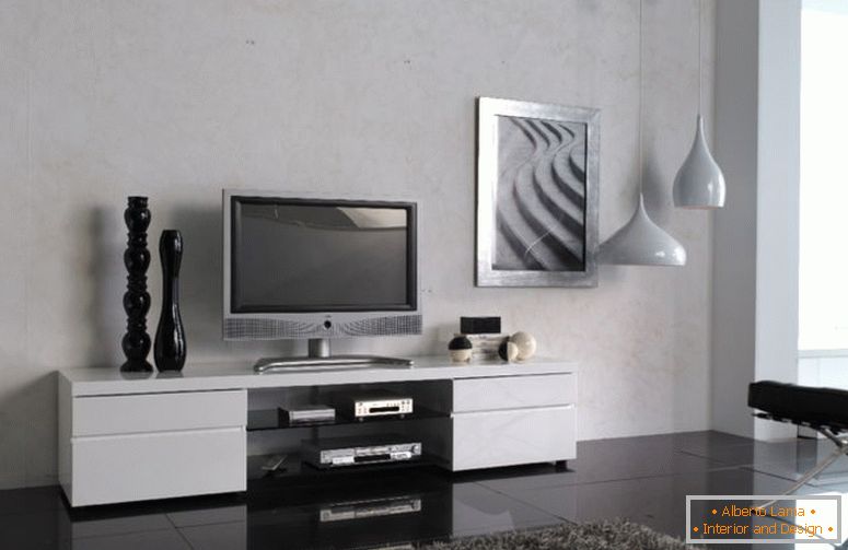 on-photo-long-modern-cabinet-under-TV-in-living room