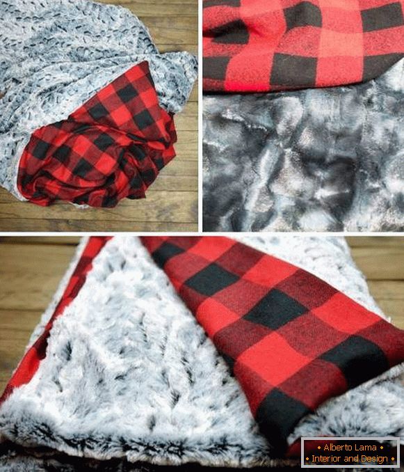 How to sew a blanket with your own hands - step by step instruction