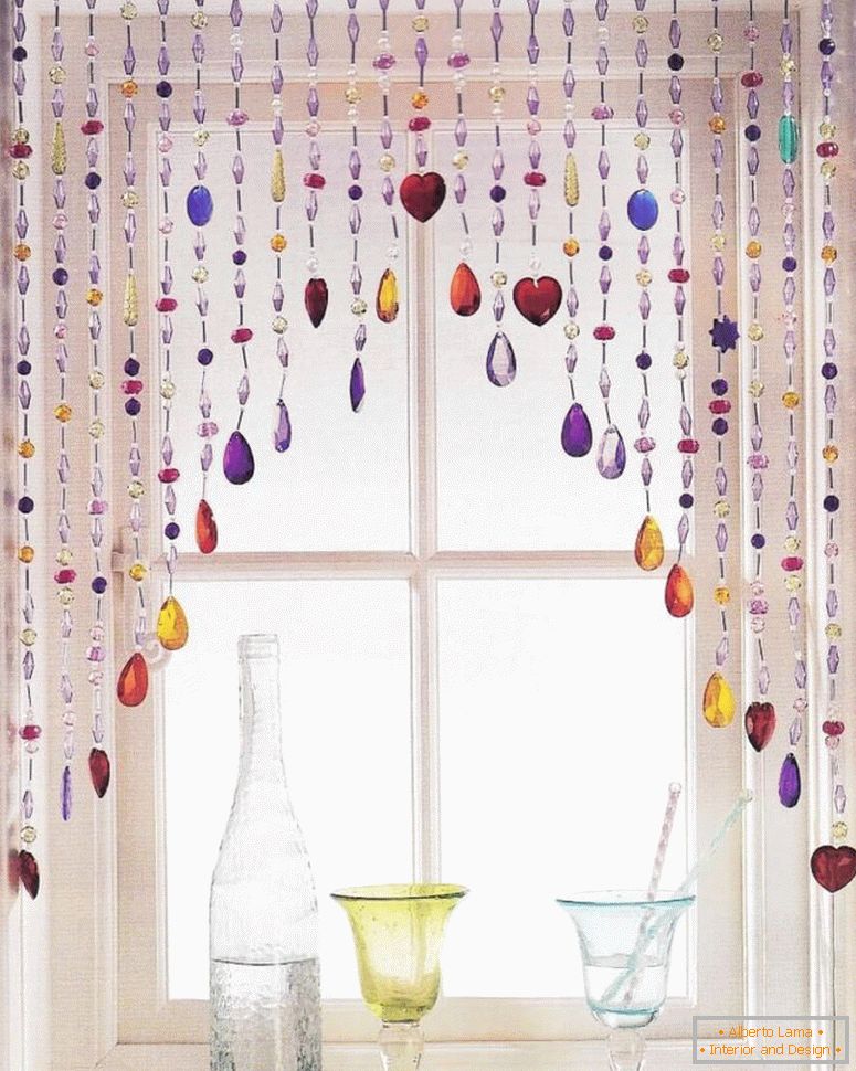 tulle-for-kitchen-with-beads