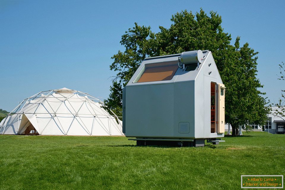 Appearance of the micro-house in Germany