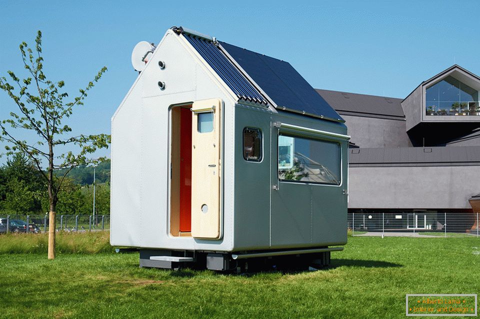Appearance of the micro-house in Germany