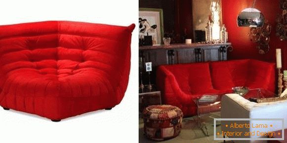 Corner armchairs in interior design