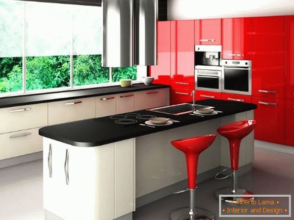 Modern furniture for corner kitchen design in 2016