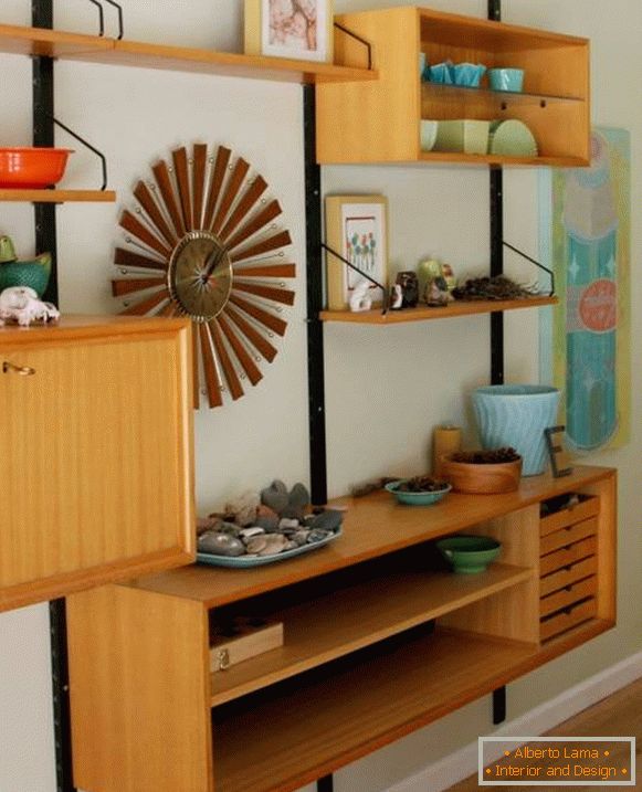 Wall shelf kit