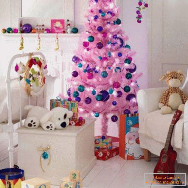 Children's room decoration for the new year, photo 40
