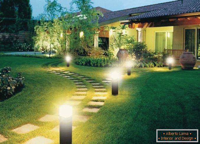 outdoor wall lights for a country house, photo 30