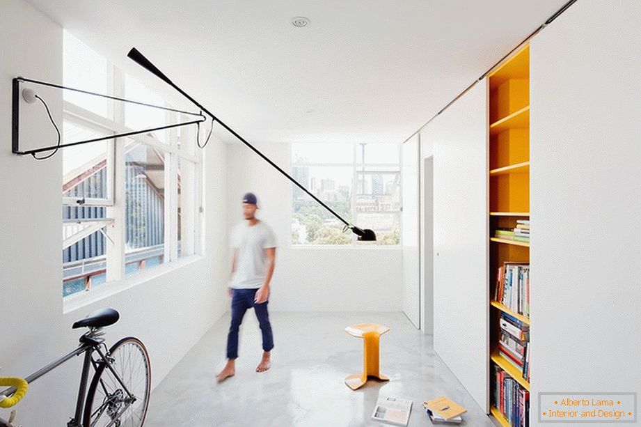 Unique furniture for the author's project in a stylish apartment in Sydney