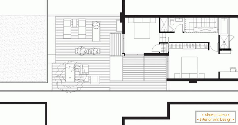 Second floor planning through House in Canada