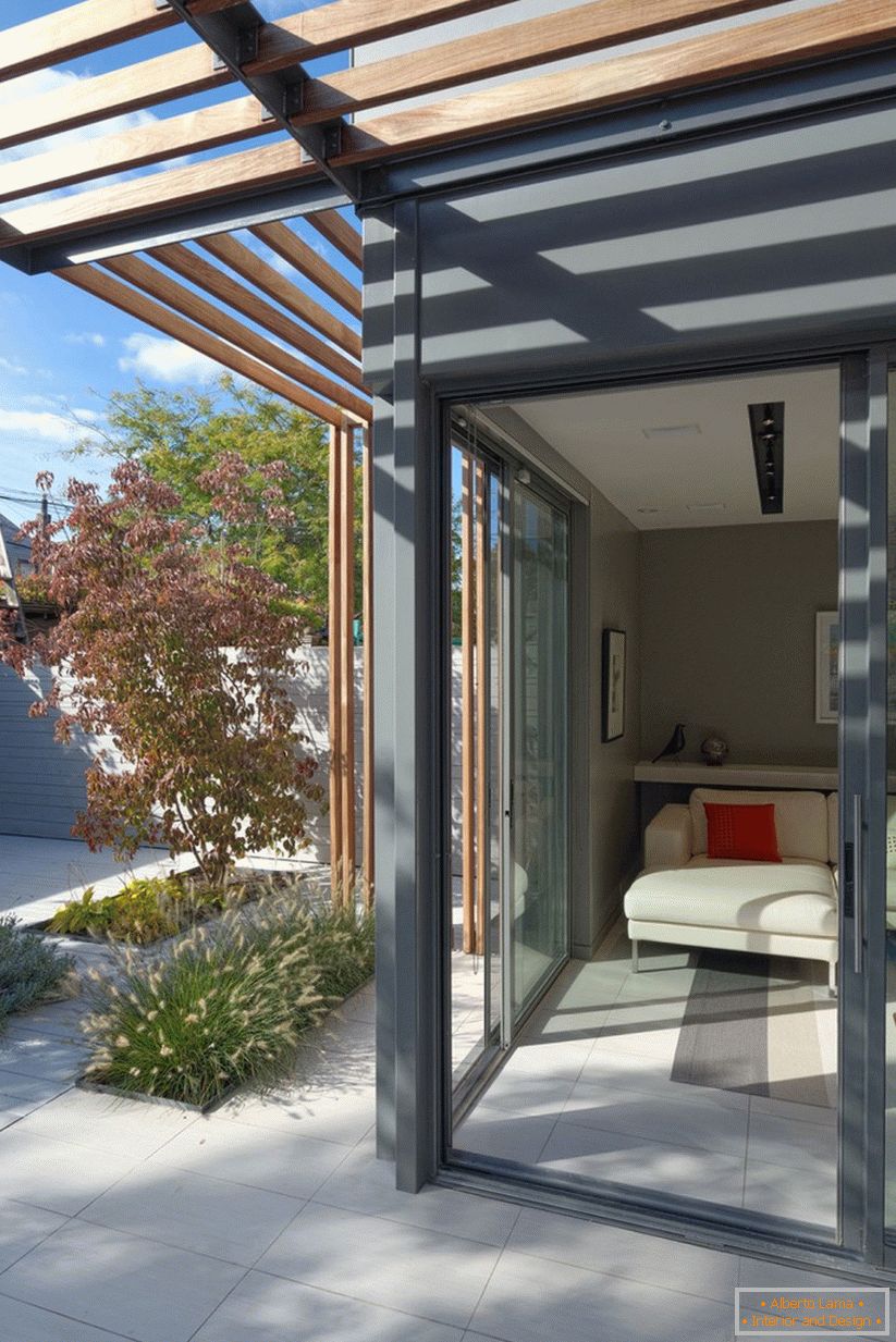 Entrance door Through House in Canada