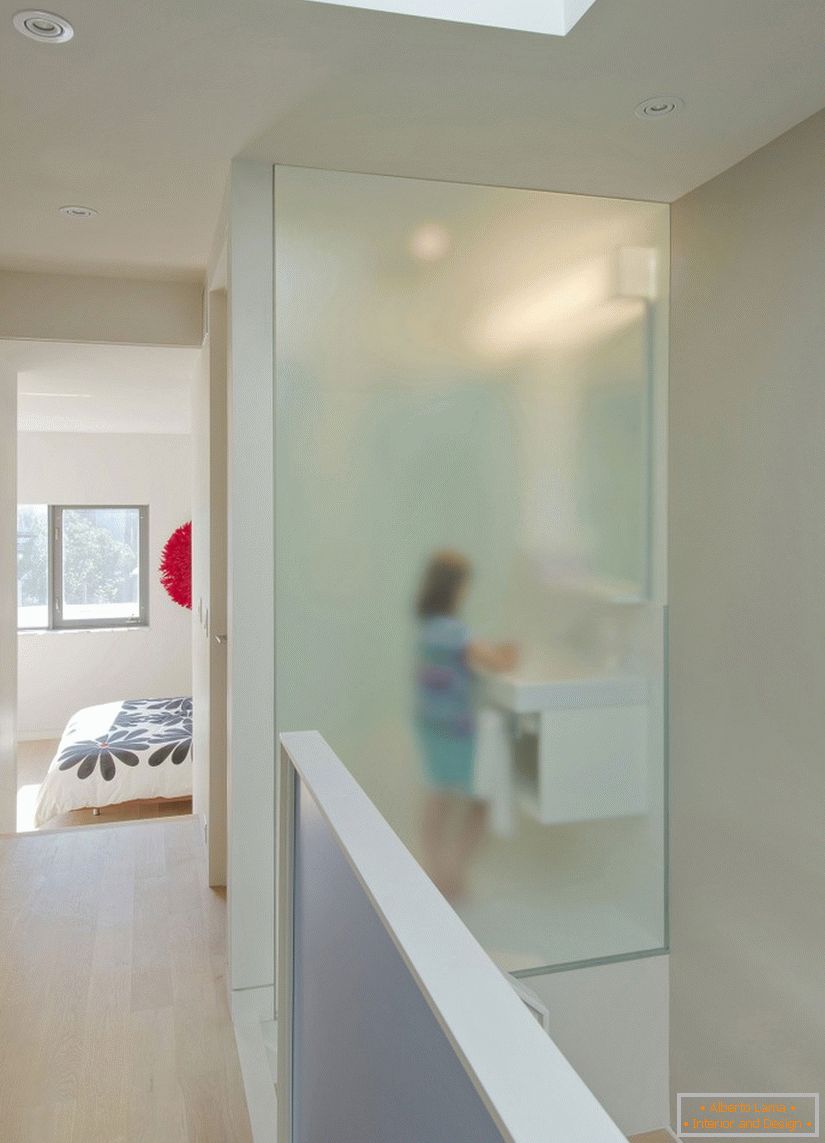 Bedroom and bathroom Through House in Canada