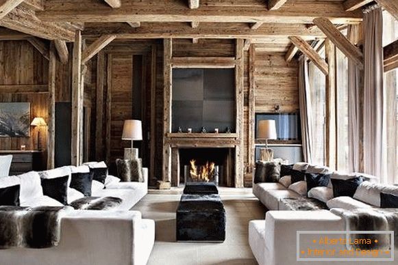 light-interior-living-room-in-style chalet