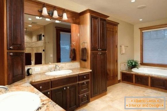 how to make a bathroom in a private house, photo 30