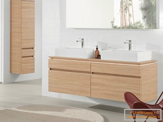 furniture in the bathroom