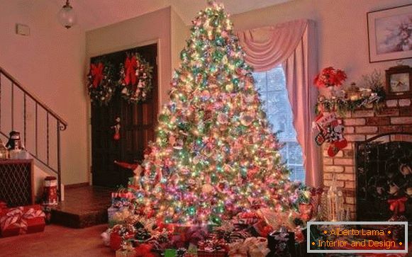 Big beautiful Christmas tree