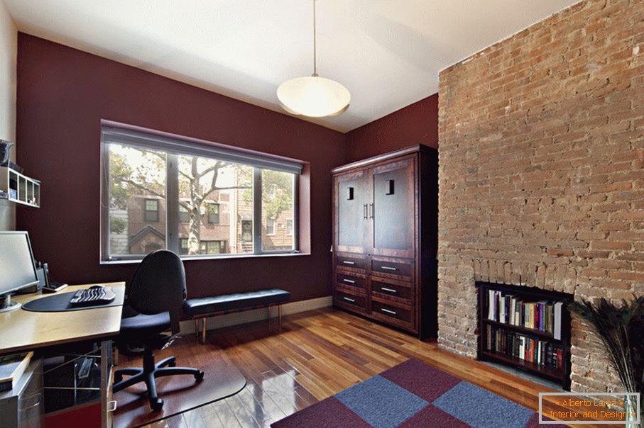 Murphy bed in the office