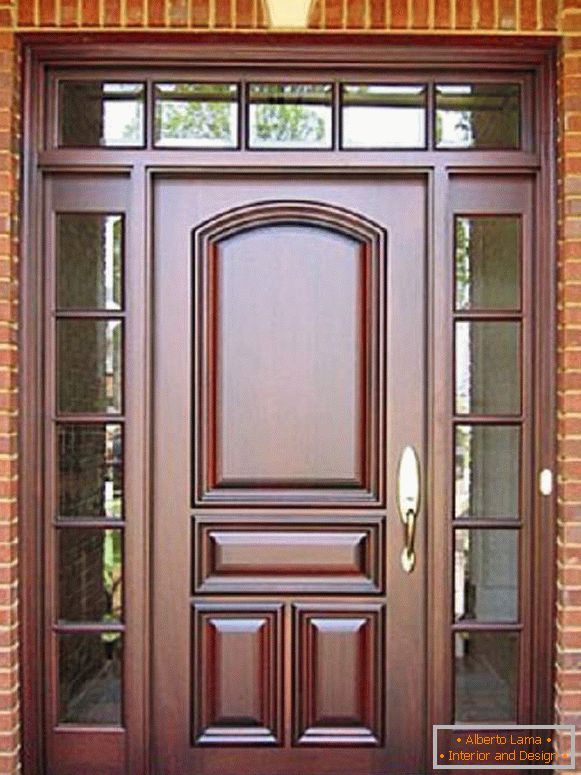 entrance wooden doors, photo 19