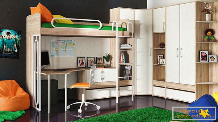 Modern children's room