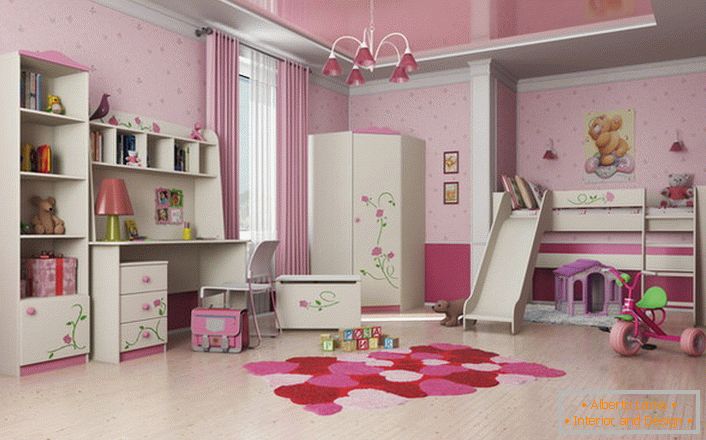 Cabinet furniture for children