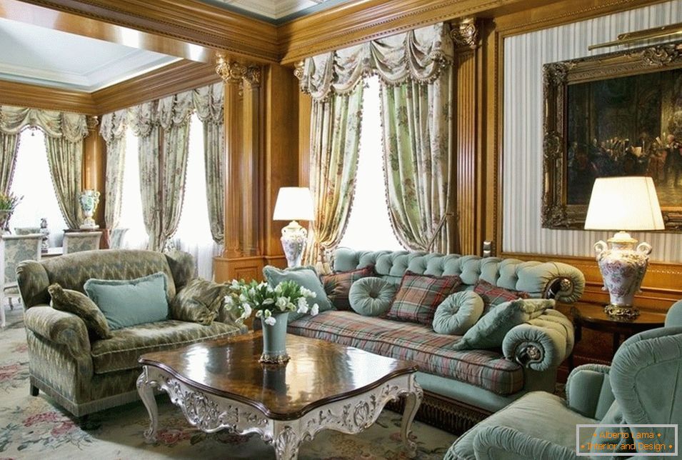 Victorian style in the interior