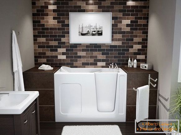 Design rectangular bath