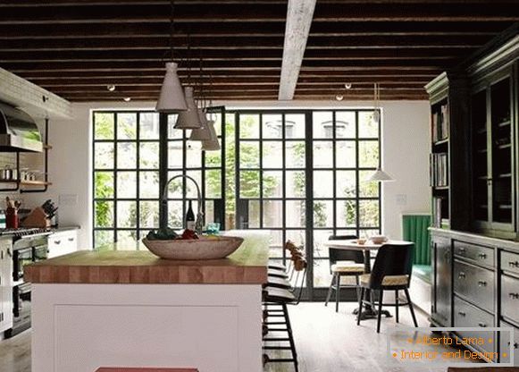 Interior design of houses - kitchen photo