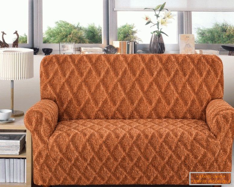 Knitted covers for furniture