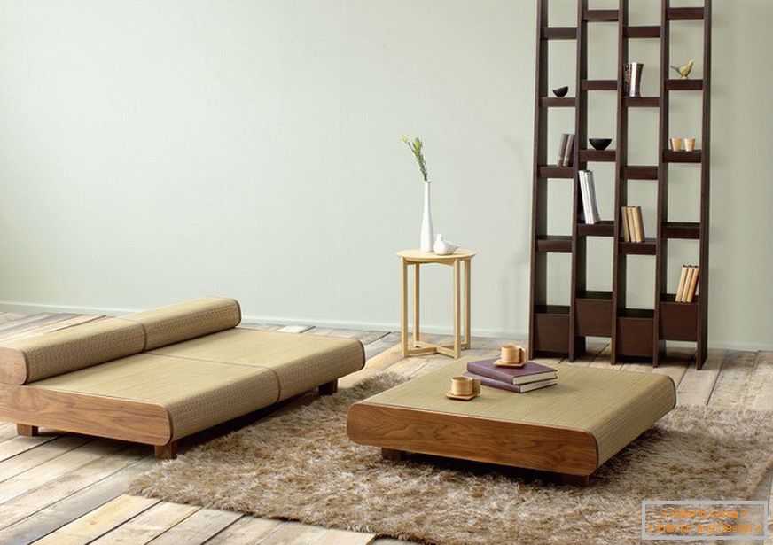 Furniture в интерьере в японском стиле