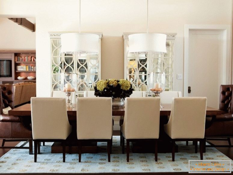 The original idea of ​​decorating a dining room - фото 14
