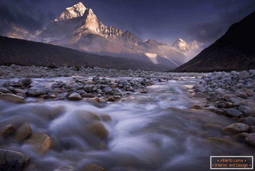 Mountain river of Nepal