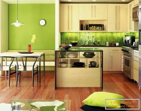 green-wall-in-the-kitchen