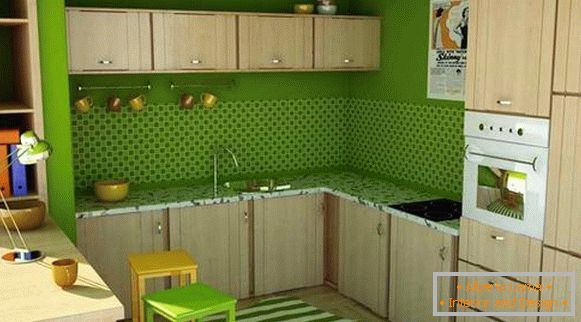 green-wall-in-design-kitchen