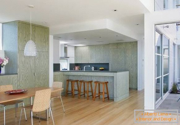 modern-light green-furniture-for-kitchen