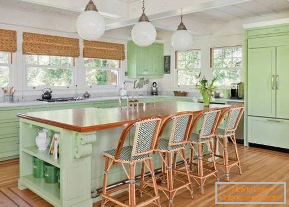 light green-kitchen-design