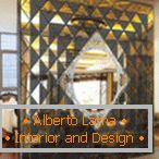 Mirror panel on the wall - 55 photos of ideas in the