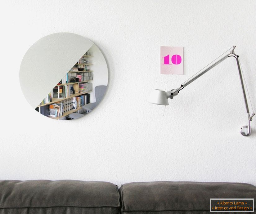 Mirror design from halb / halb studio