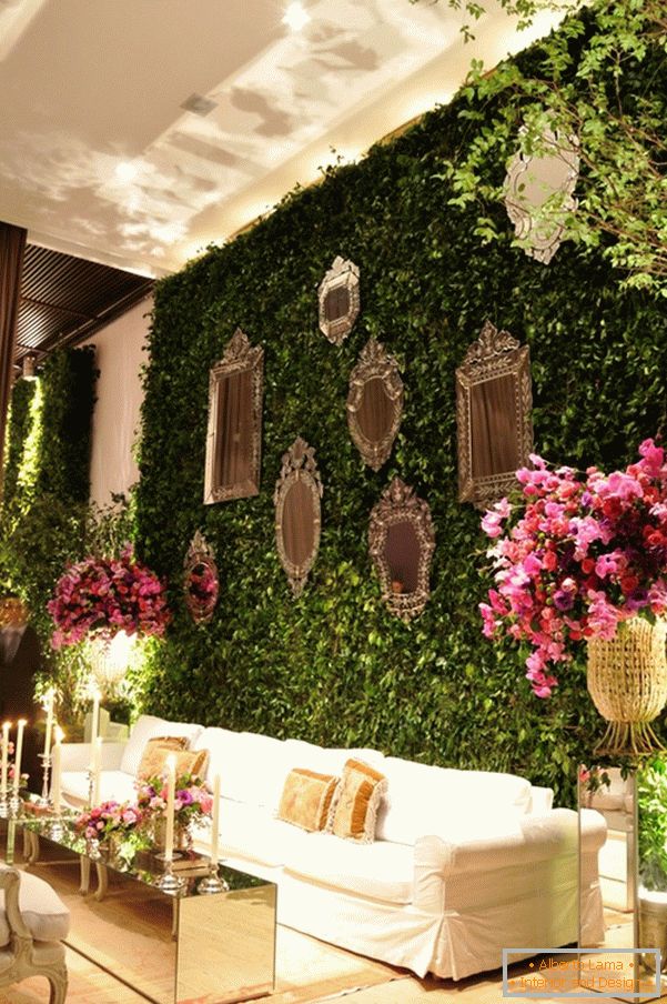 Green walls save your money