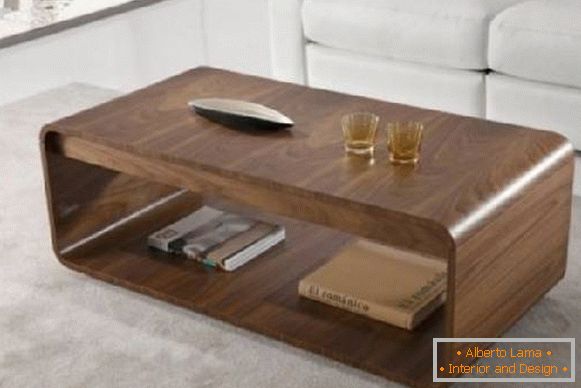 coffee tables made of wood, photo 4